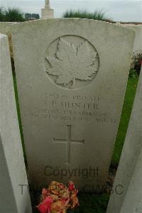 Canada Cemetery Tilloy Les Cambrai - Hunter, John Patton